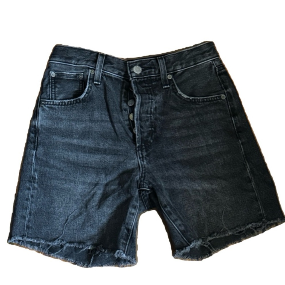 Black Denim Men’s Shorts